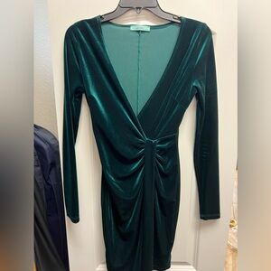 Velvet Emerald Dress